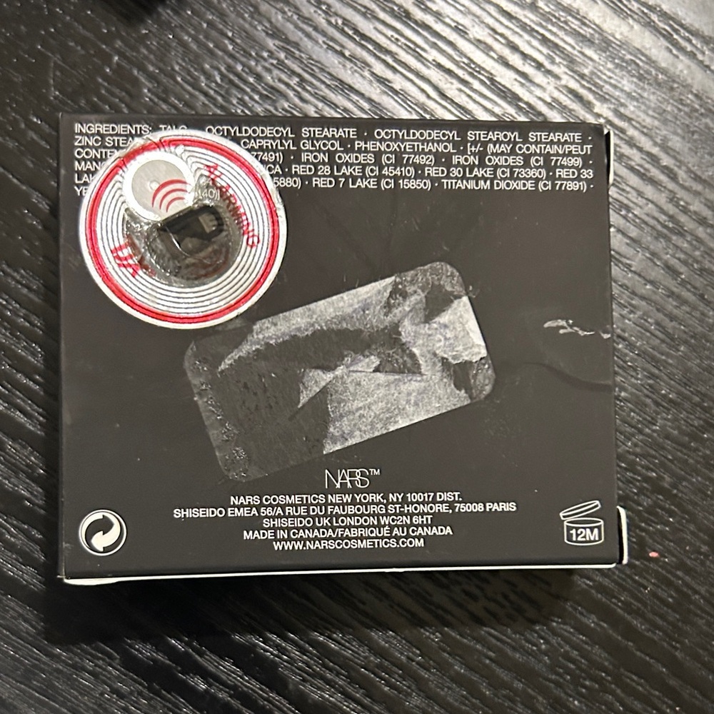 NARS Blush in Classic Black Packaging Color is called Orgasm - Picture 5 of 5